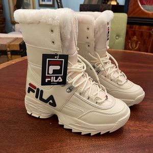 Brand new Fila boots. Never been worn. Perfect condition.